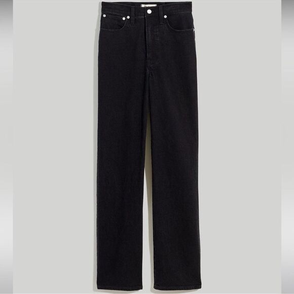 Madewell NWT The Petite Perfect Vintage Wide-Leg Jeans Size 32P in Belmere Wash - Picture 5 of 9